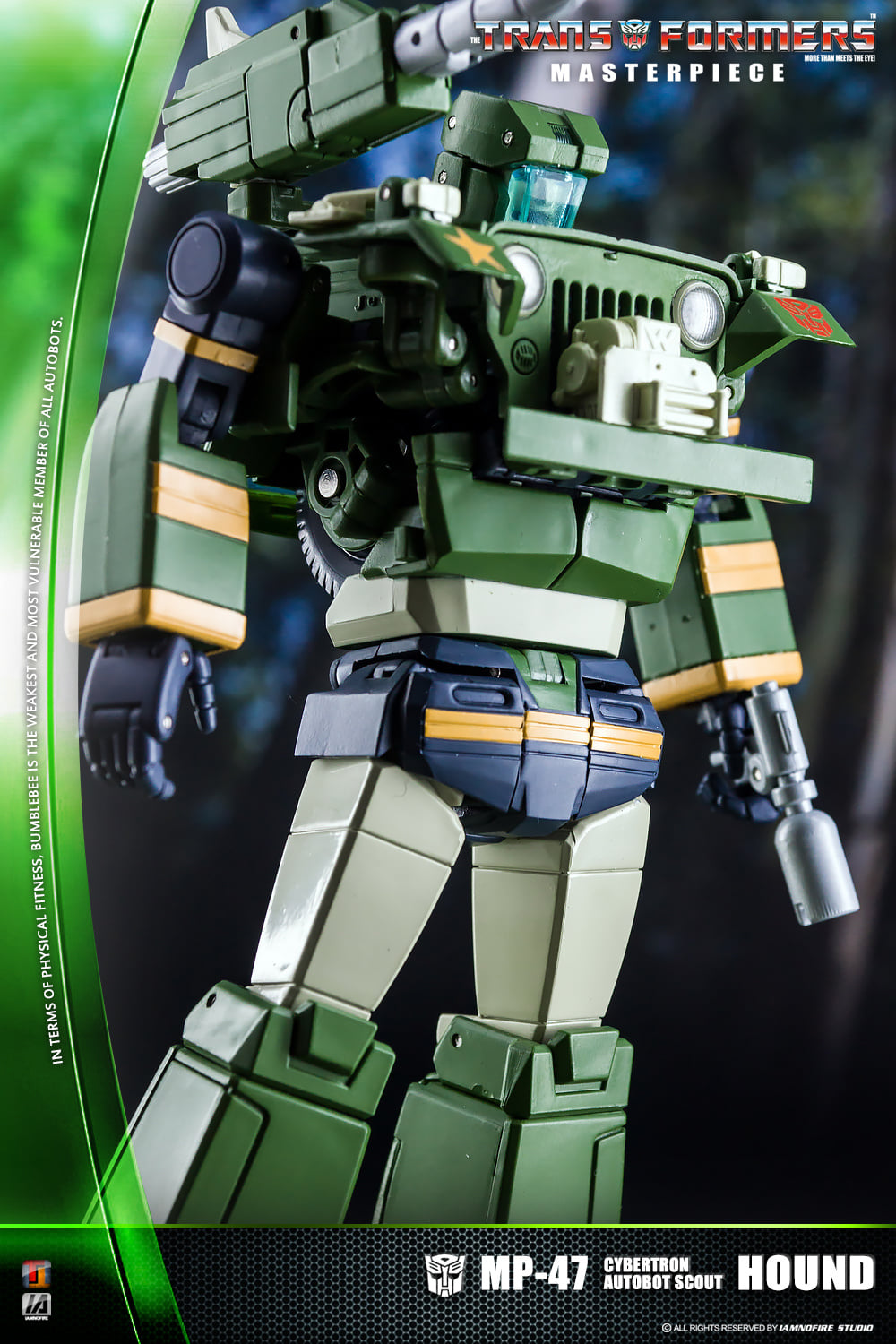 Takara Transformers MP-47 Hound - IAMNOFIRE Toy Photography Gallery